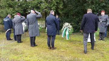 Stilles Gedenken zum 13. Februar auf dem Dresdner Nordfriedhof